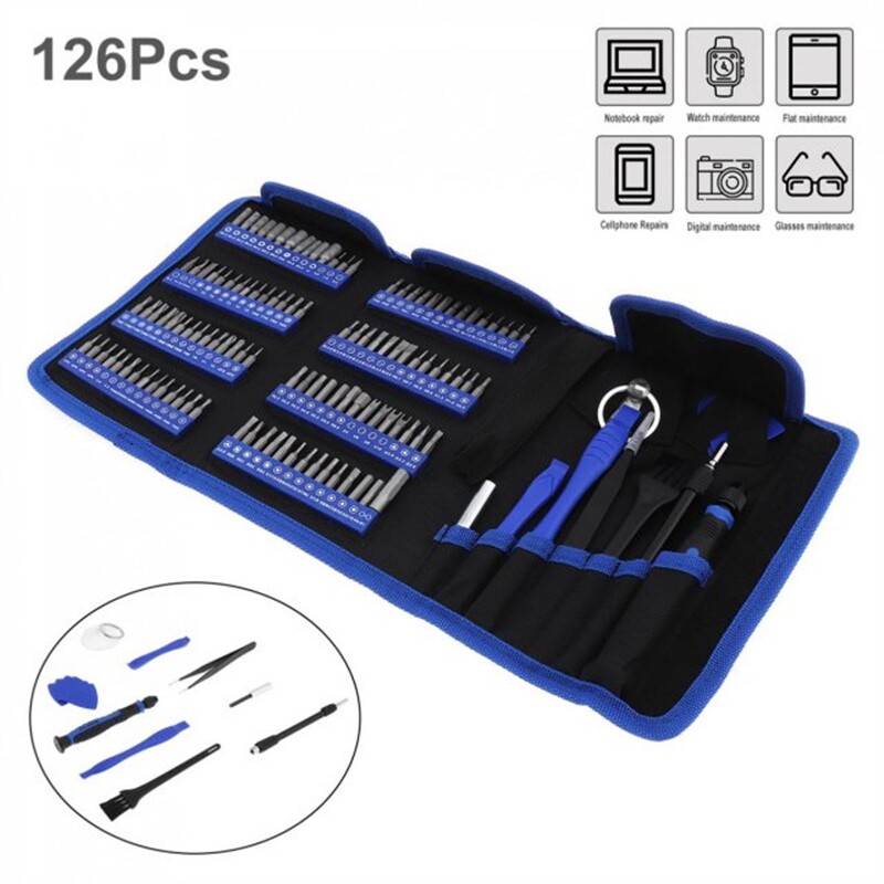 126pcs/set Chrome Alloy Steel Precision Telecommun